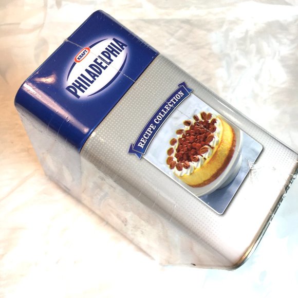 Philadelphia Cream Cheese Recipes Collector Tin NIB - Picture 2 of 6